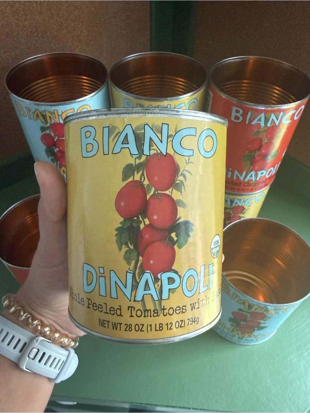 Bianco DiNapoli Tomato Cans